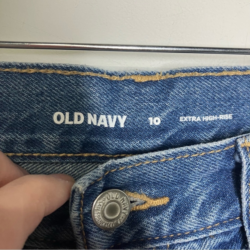 Old Navy extra high rise‎ Darla balloon jeans size 10 - Picture 4 of 8